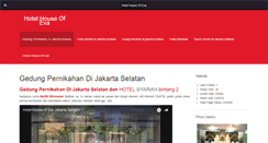 Desktop Screenshot of hotelhouseofeva.com