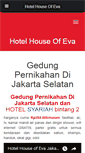 Mobile Screenshot of hotelhouseofeva.com